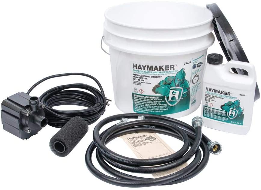 Hercules 35235 Haymaker Tankless Water Heater Descaler Kit