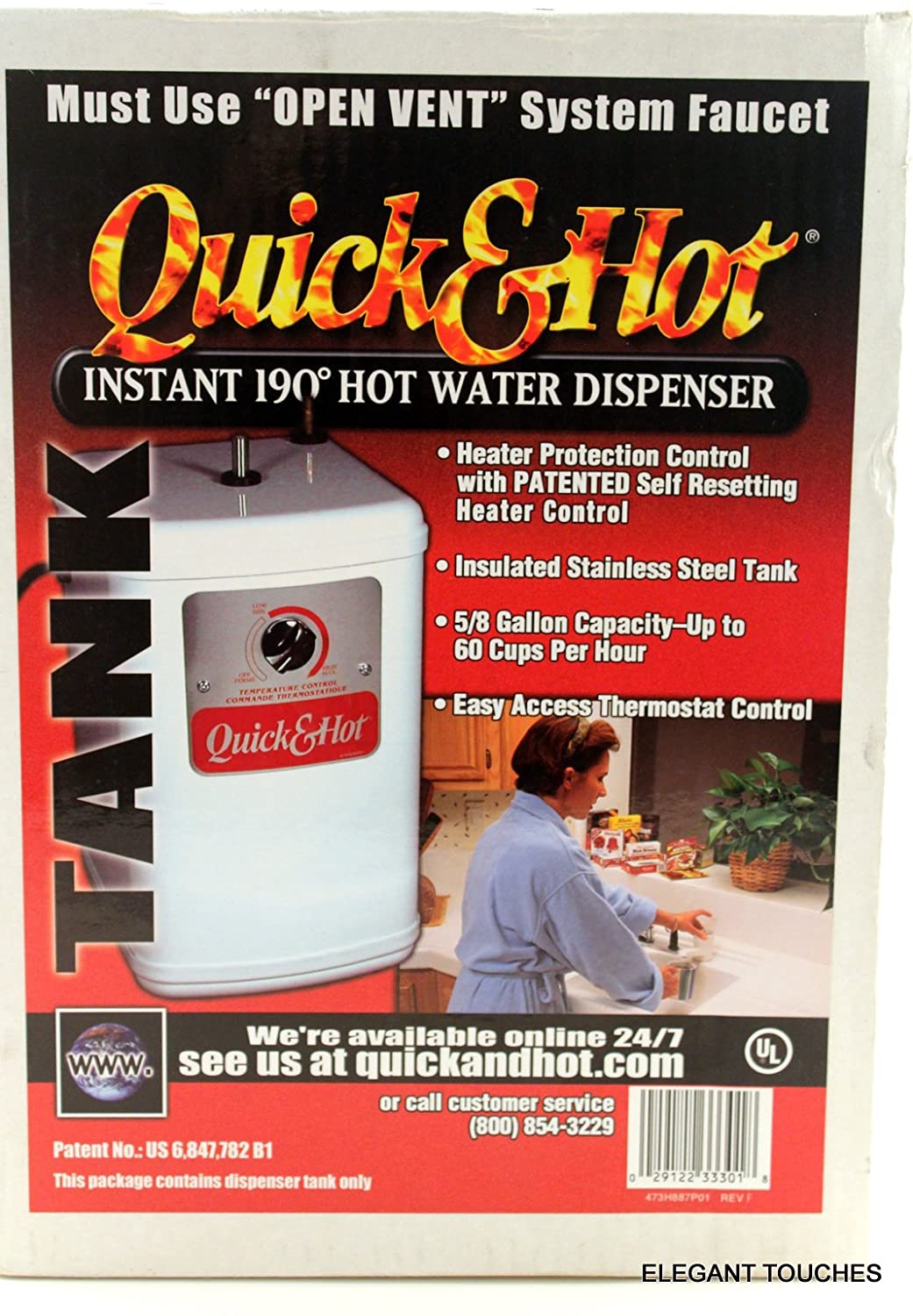 Waste King AH 1300 C Quick and Hot Instant Hot Water Tank