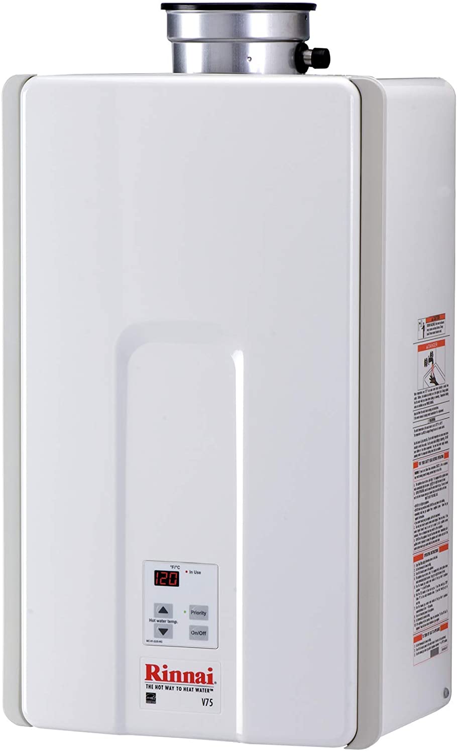 Rinnai Tankless Hot Water Heater V75IN