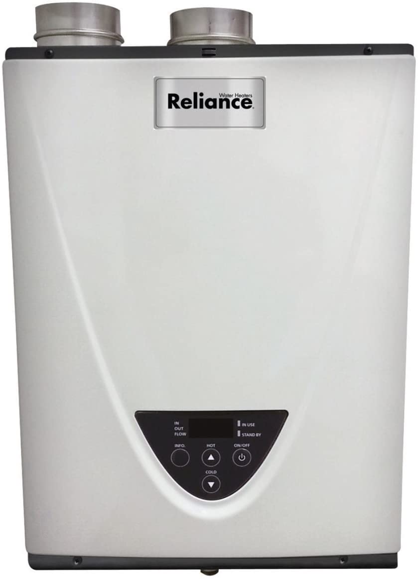 Reliance Water Heater TS 540 LIH 199K LP Reliance Condensing Propane Gas Tankless Water Heater